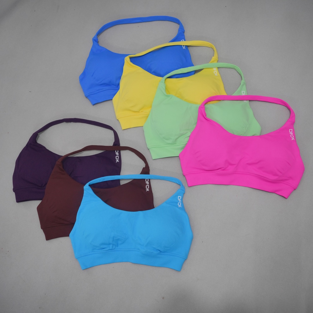 Sports Bra Racerback - DFDK Bra Olahraga Wanita Tanpa Jahitan,
