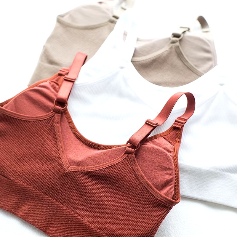 Bra Brassiere tanpa kawat wani - Sleep Bra Bralette ulasan dan harga