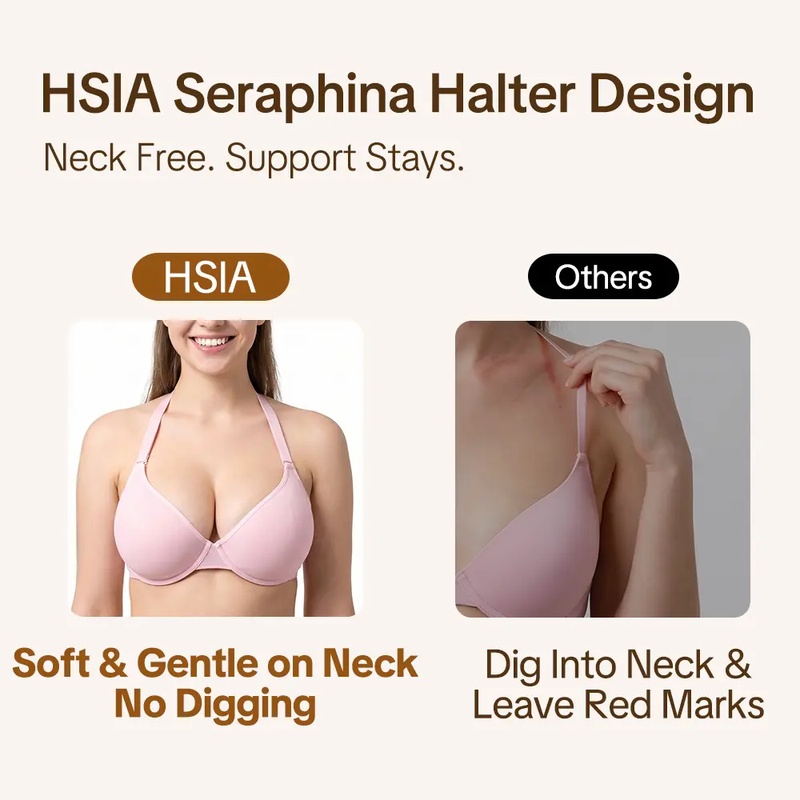 HSIA Seraphina Bra Minimiser H - Sheer Mesh Bra ulasan dan harga