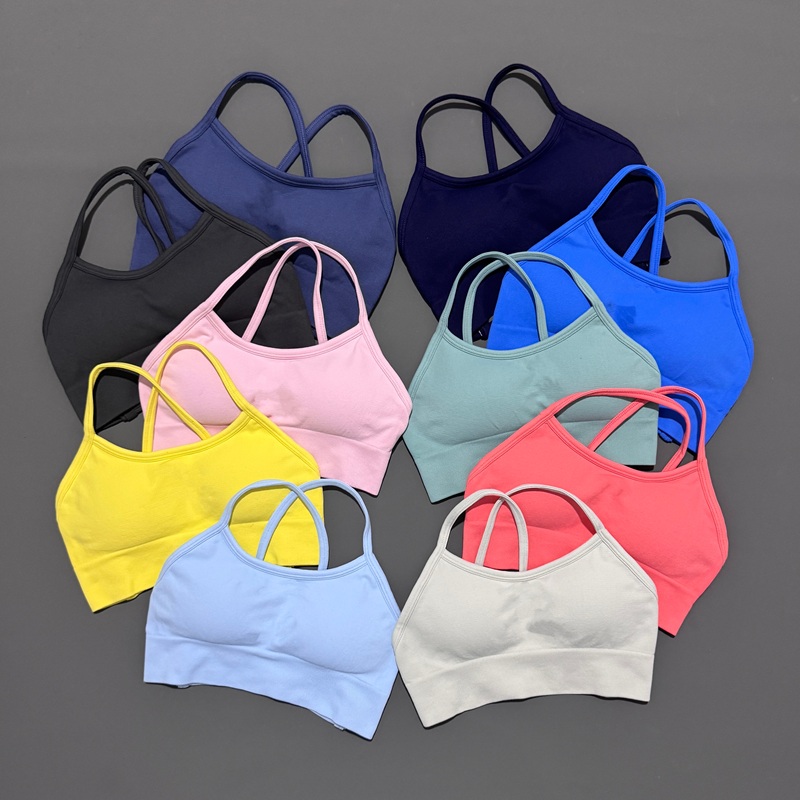 Bra Olahraga Tanpa Tali Belaka - Sports Bra Racerback ulasan dan harga