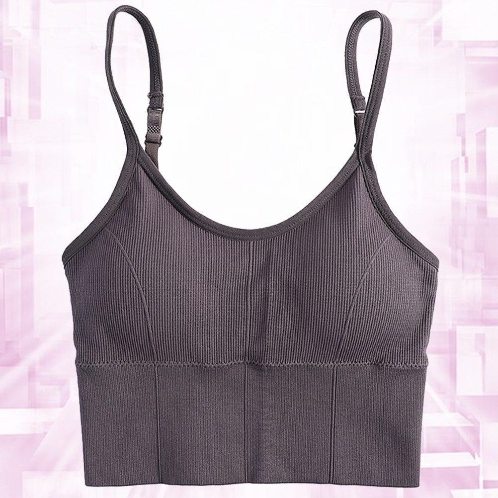 1 Buah Bra Yoga Tanpa Kawat Ni - Sports Bra Racerback ulasan dan harga