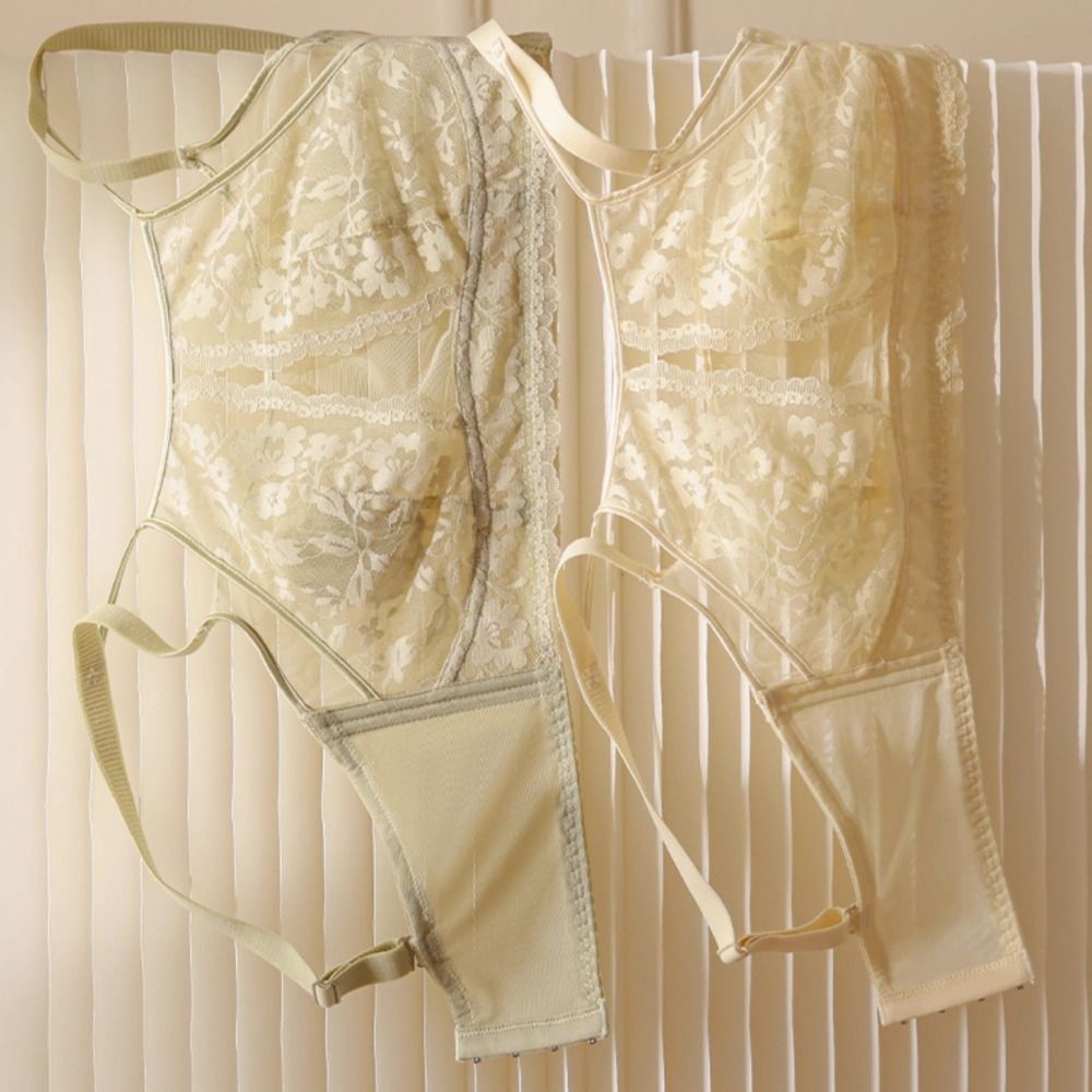 Bra V dalam tanpa kawat bunga  - Sheer Mesh Bra ulasan dan harga